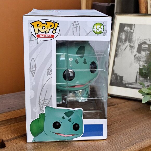 Funko Pop! Vinyl Jumbo 10 in: Pokémon Bulbasaur Target (Exclusive) #454 - Picture 5 of 12